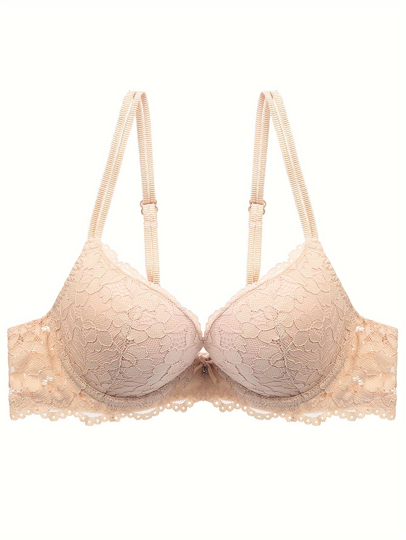 Lace Mesh Push-Up Bra