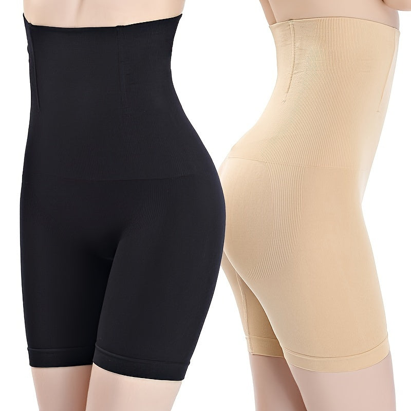 High-Waist Tummy Control Shapewear Shorts