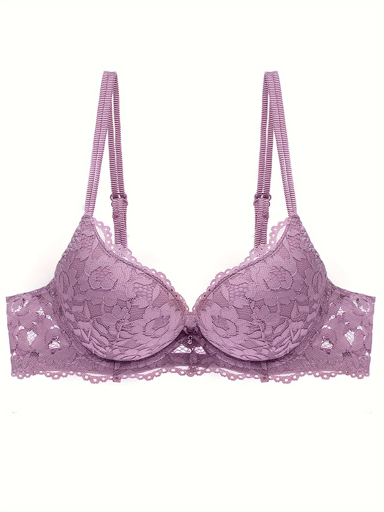 Lace Mesh Push-Up Bra