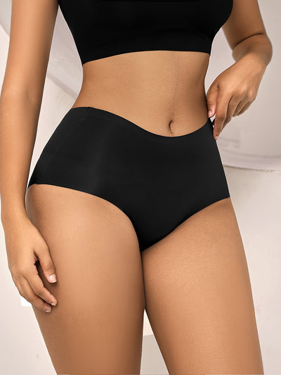 High-Waist Seamless Triangle Panty