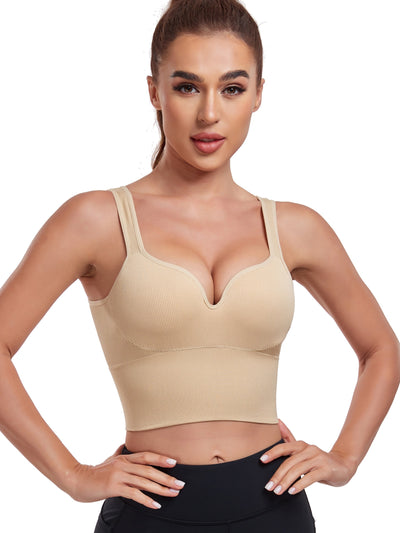 Seamless U-Back Sports Bra