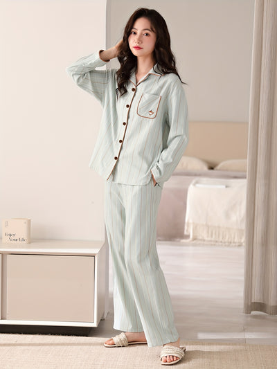 Women's Casual Loose Fit Pajama Set