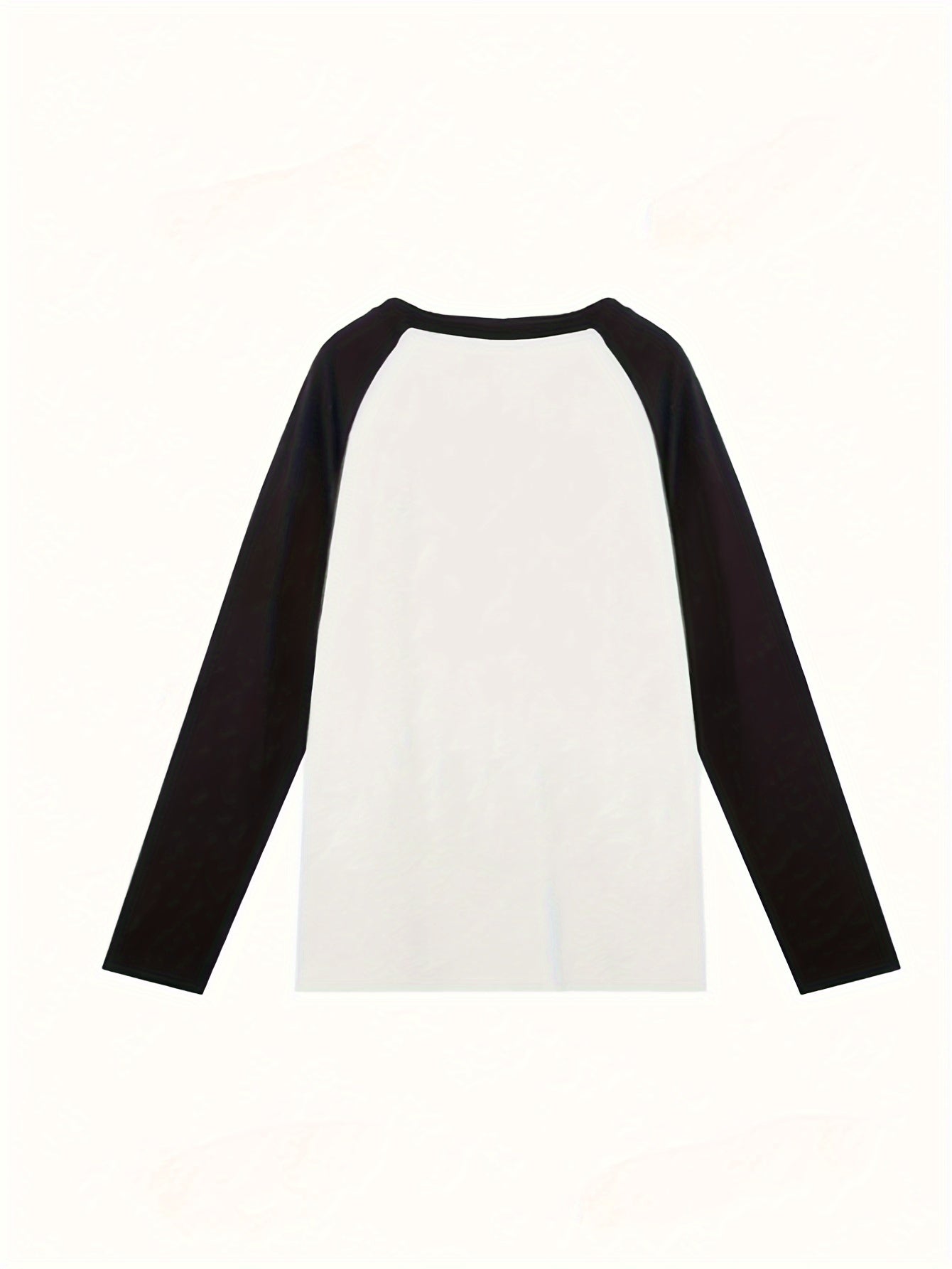 Y2K Raglan Sleeve Letter Print T-shirt