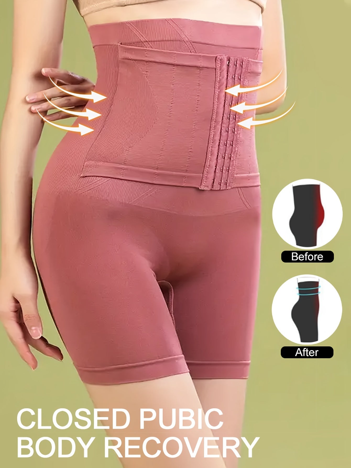 High-Waist Thigh Slimmer Shapewear Shorts