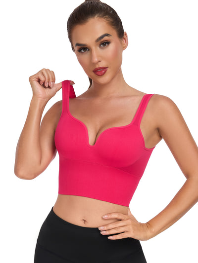 Seamless U-Back Sports Bra