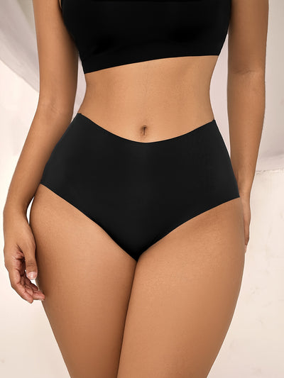 High-Waist Seamless Triangle Panty