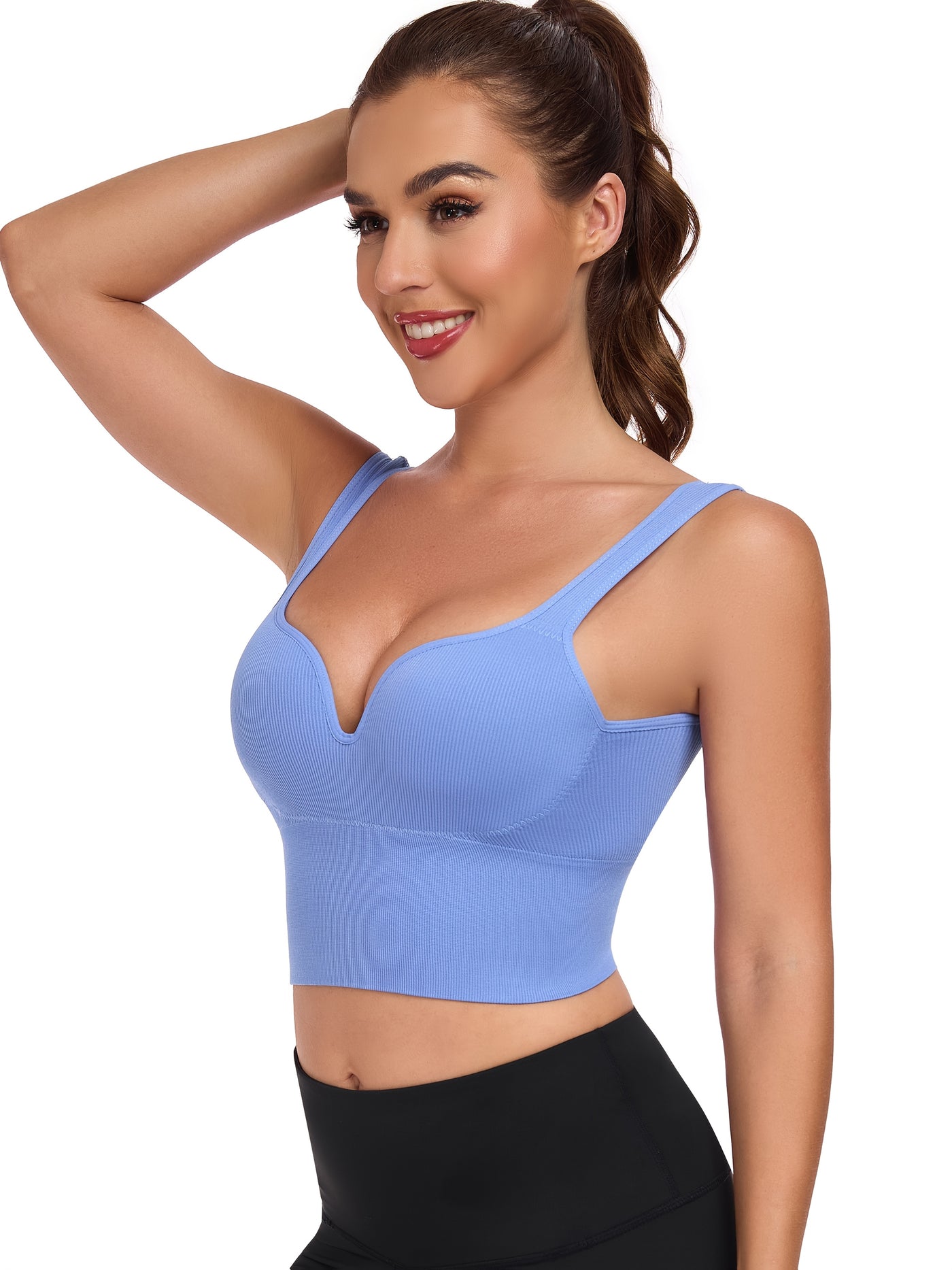 Seamless U-Back Sports Bra