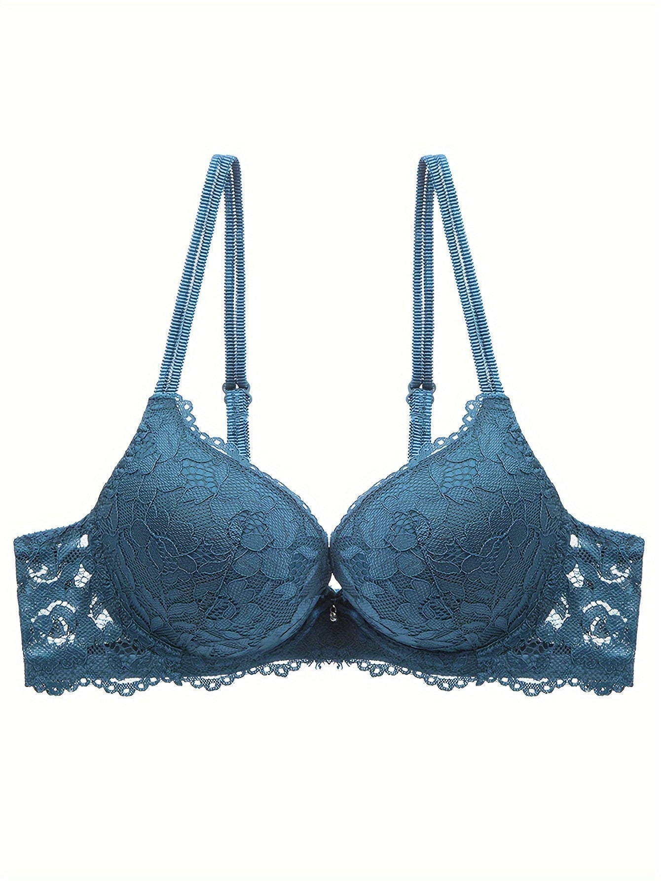 Lace Mesh Push-Up Bra