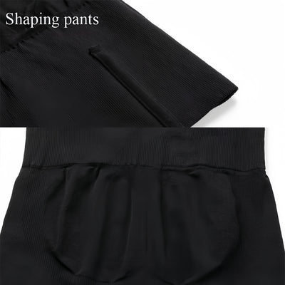 High-Waist Tummy Control Shapewear Shorts