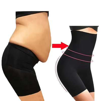 High-Waist Tummy Control Shapewear Shorts